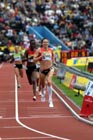 Helen Clitheroe finishes second in 5000 metres with World Championships qualifying time, 2011 Aviva London Grand Prix.